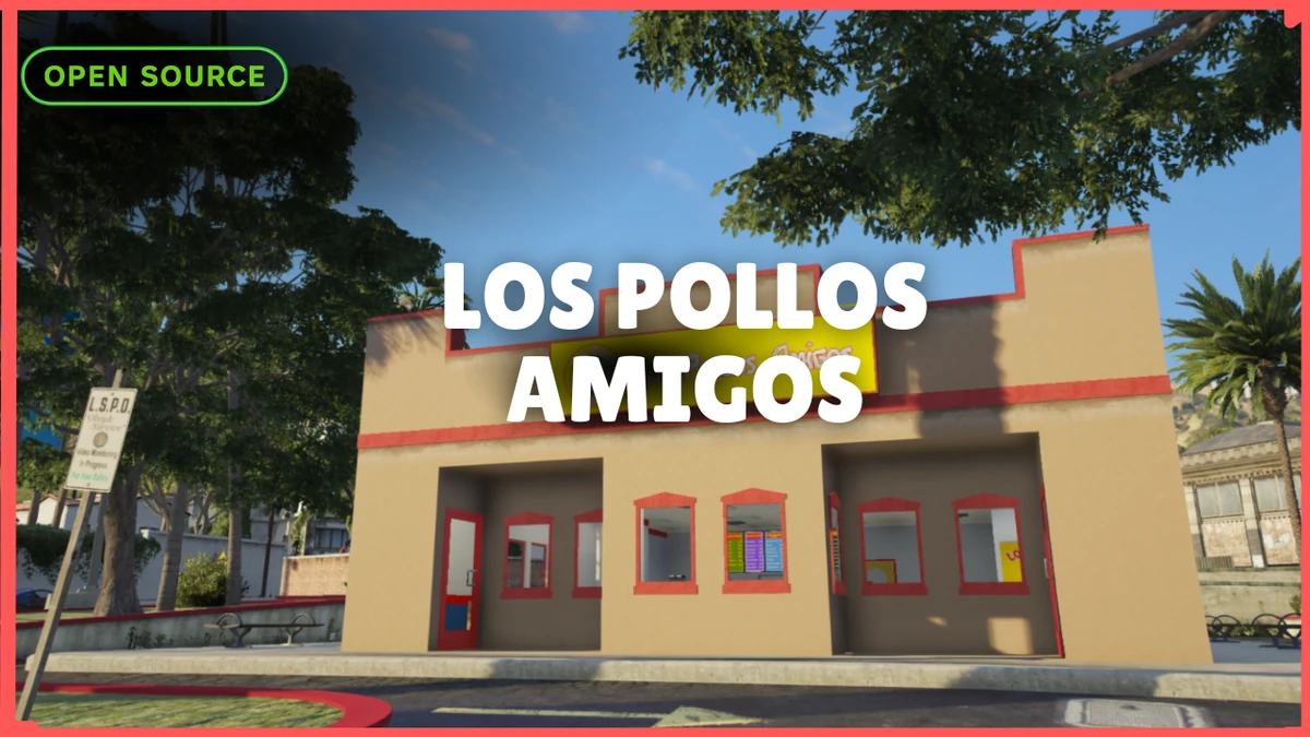 Los Pollos Amigos MLO FiveM | Breaking Bad Inspired Restaurant | Open Source